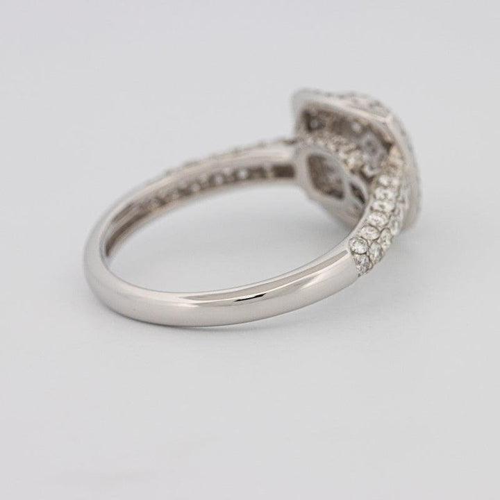 Invisible Square Double Halo Diamond Ring - ZIZOV DIAMONDS