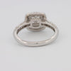 Invisible Square Double Halo Diamond Ring - ZIZOV DIAMONDS