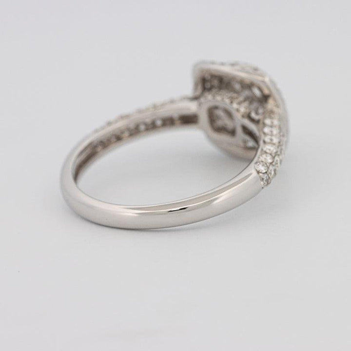 Invisible Square Double Halo Diamond Ring - ZIZOV DIAMONDS