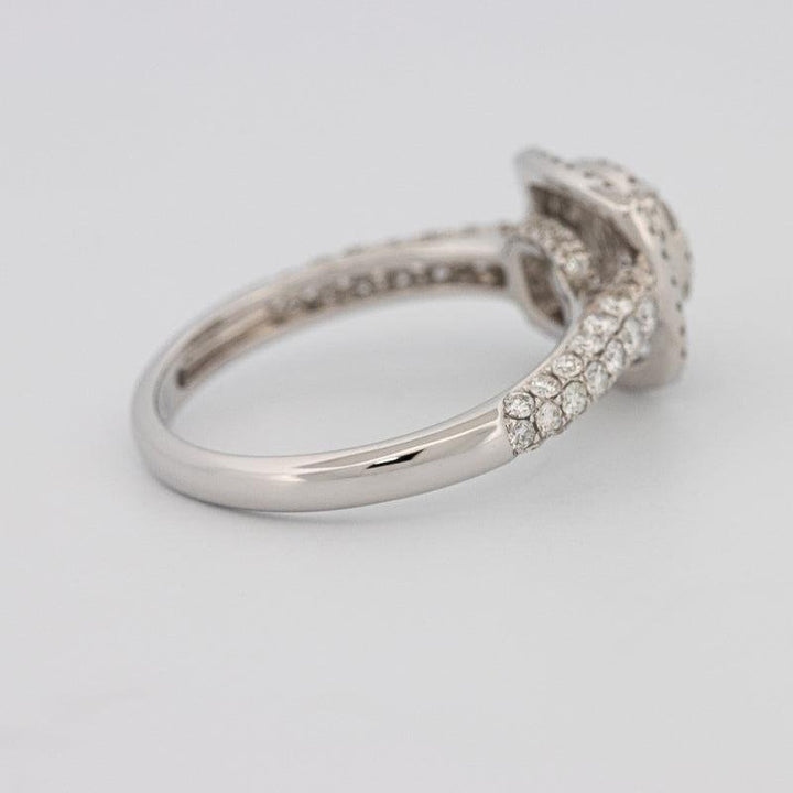Invisible Square Double Halo Diamond Ring - ZIZOV DIAMONDS