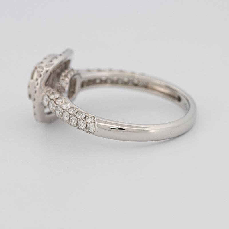 Invisible Square Double Halo Diamond Ring - ZIZOV DIAMONDS