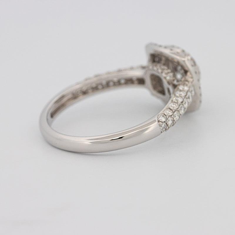 Invisible Square Double Halo Diamond Ring - ZIZOV DIAMONDS