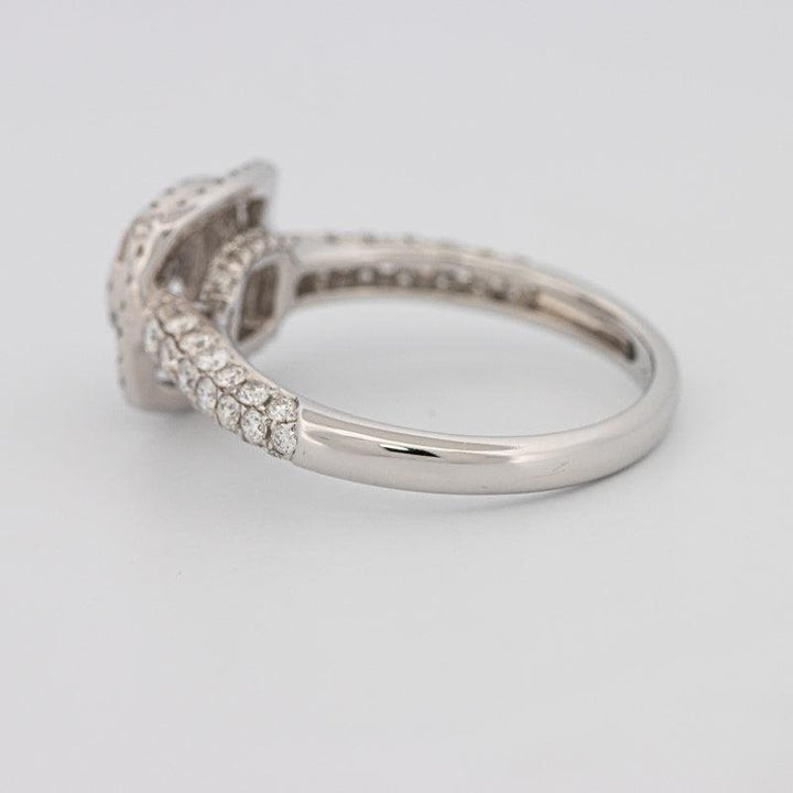Invisible Square Double Halo Diamond Ring - ZIZOV DIAMONDS