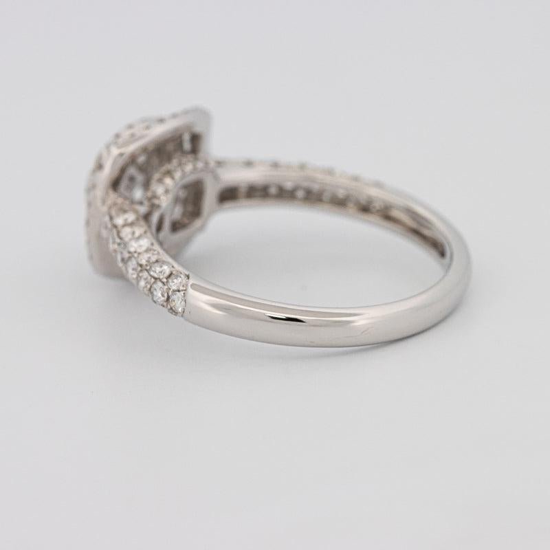 Invisible Square Double Halo Diamond Ring - ZIZOV DIAMONDS