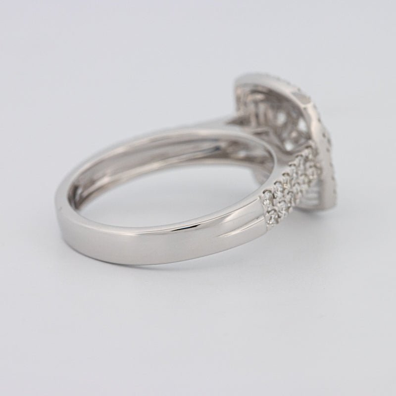 Invisible Square Double Halo Ring - ZIZOV DIAMONDS