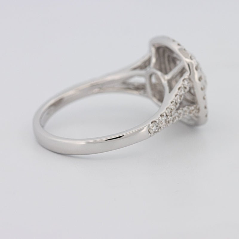 Invisible Square Double Halo Ring - ZIZOV DIAMONDS