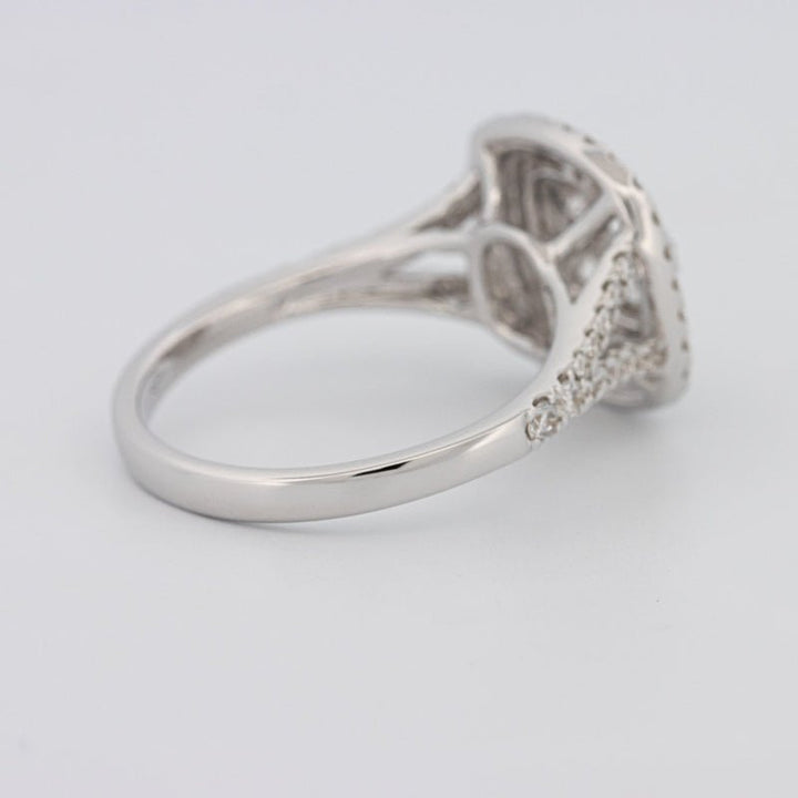 Invisible Square Double Halo Ring - ZIZOV DIAMONDS