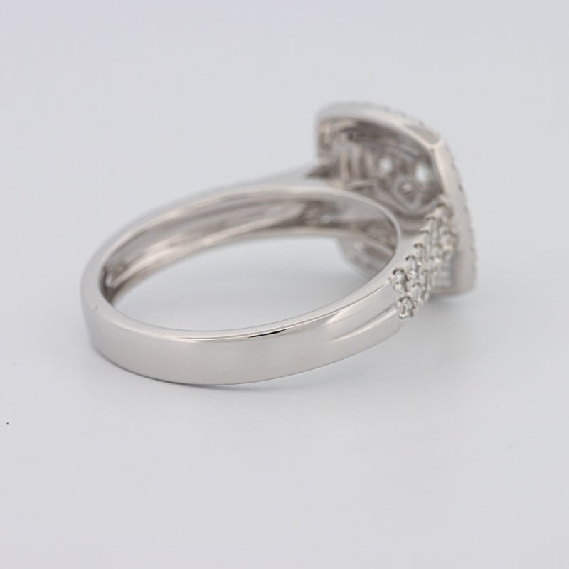 Invisible Square Double Halo Ring - ZIZOV DIAMONDS