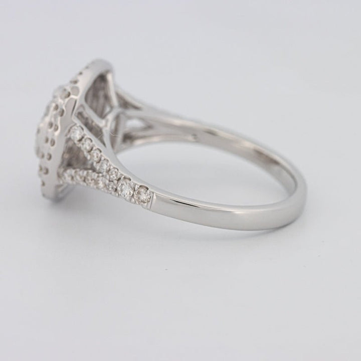 Invisible Square Double Halo Ring - ZIZOV DIAMONDS
