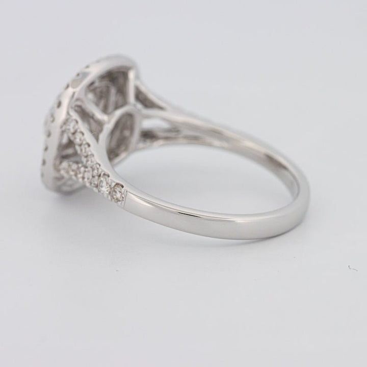Invisible Square Double Halo Ring - ZIZOV DIAMONDS