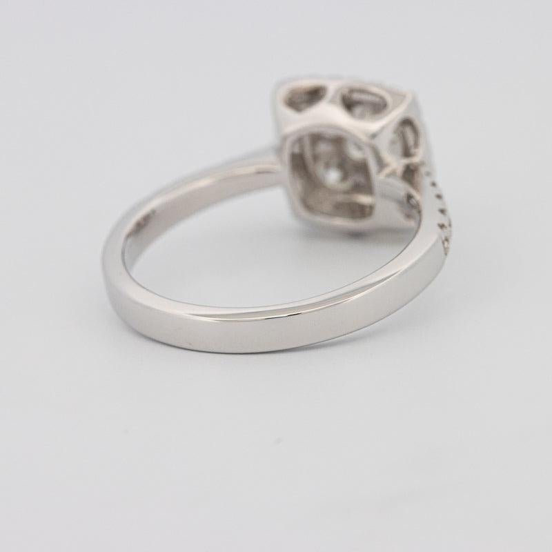 Invisible Square Halo Diamond Ring - ZIZOV DIAMONDS