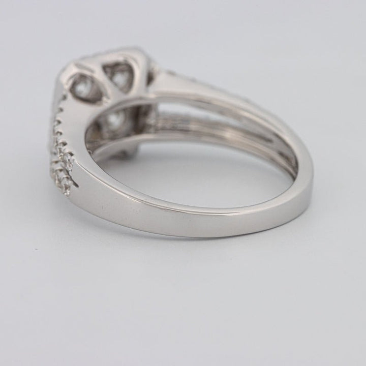 Invisible Square Halo Diamond Ring - ZIZOV DIAMONDS