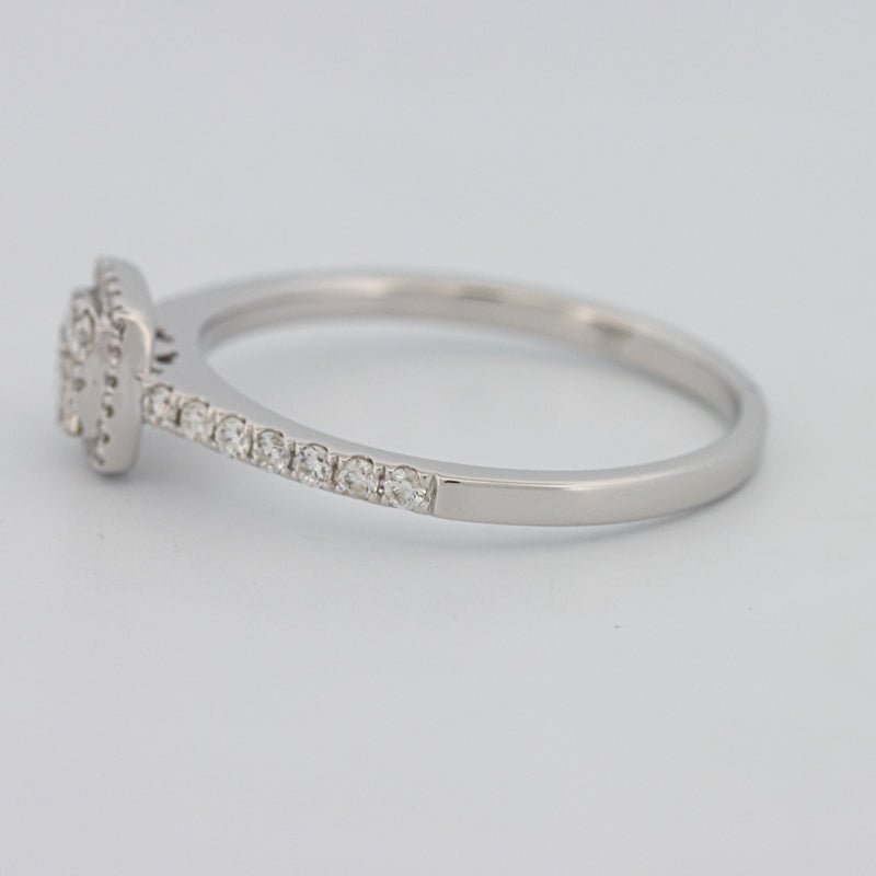 Invisible Square Halo Diamond Ring - ZIZOV DIAMONDS