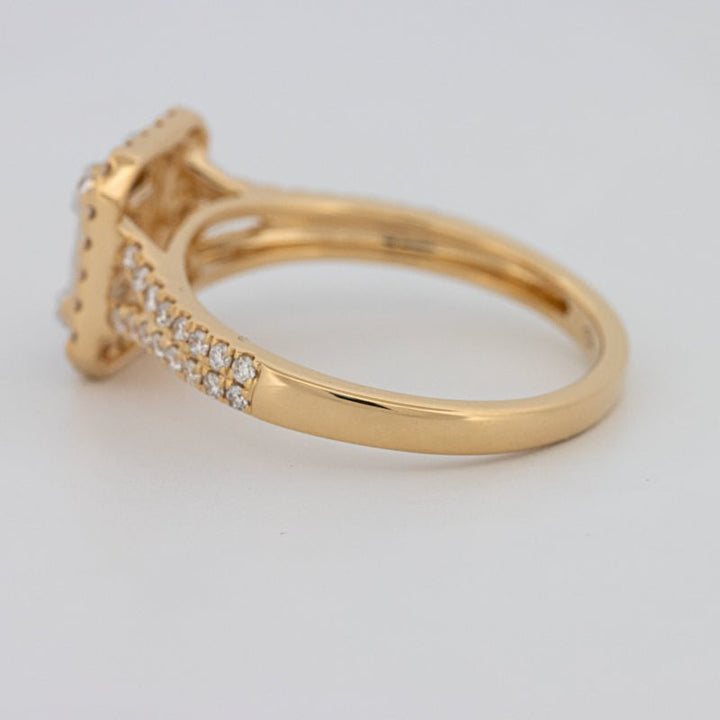 Invisible Square Halo Diamond Ring - ZIZOV DIAMONDS