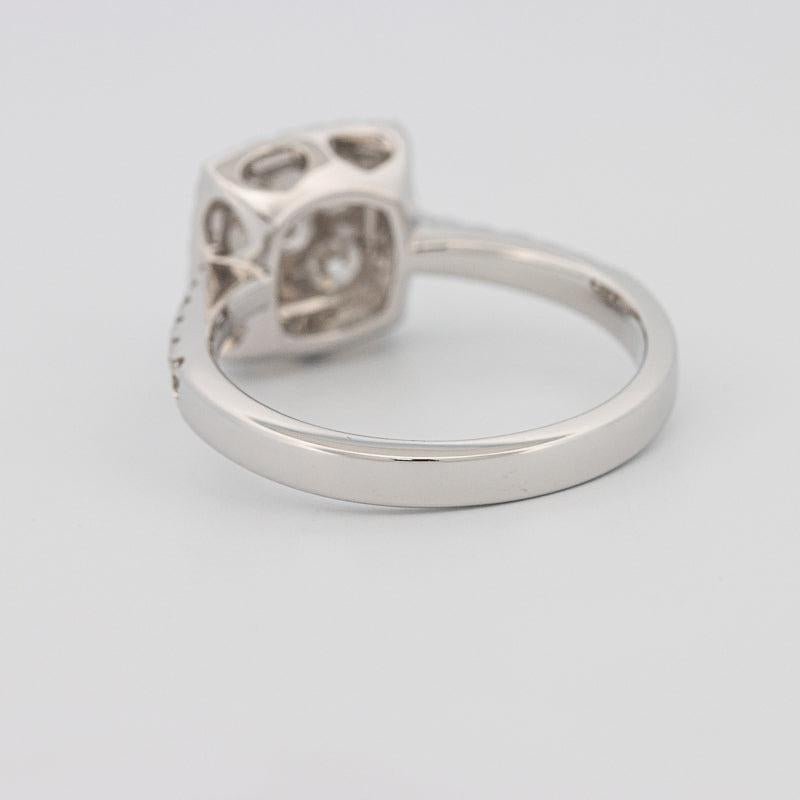 Invisible Square Halo Diamond Ring - ZIZOV DIAMONDS