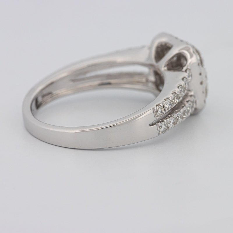 Invisible Square Halo Diamond Ring - ZIZOV DIAMONDS