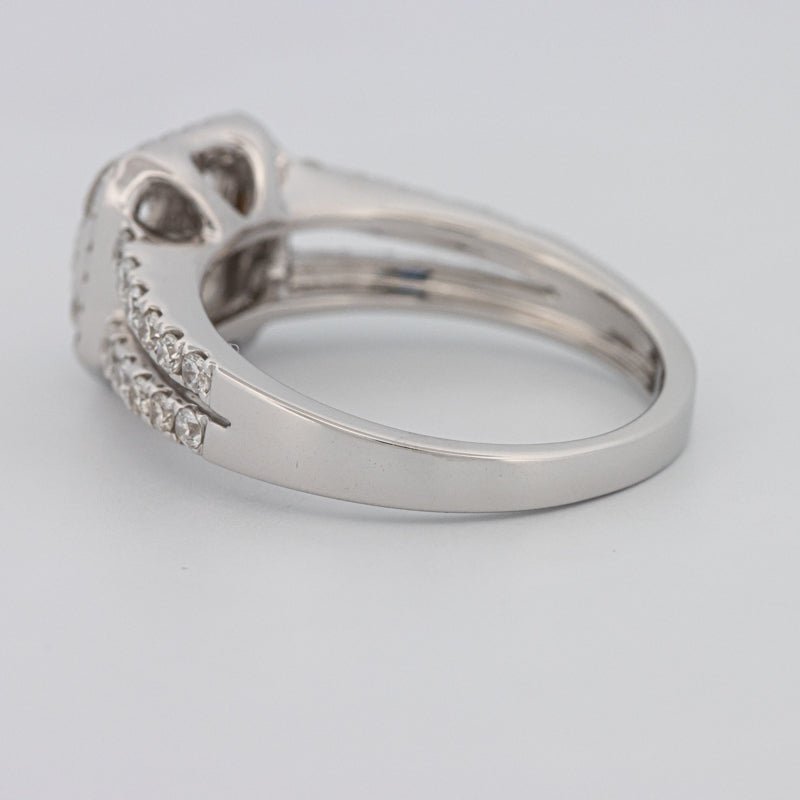 Invisible Square Halo Diamond Ring - ZIZOV DIAMONDS