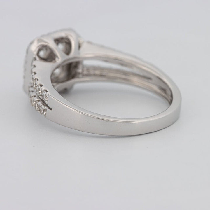 Invisible Square Halo Diamond Ring - ZIZOV DIAMONDS