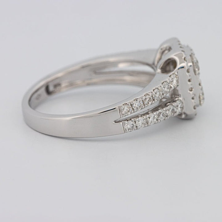 Invisible Square Halo Diamond Ring - ZIZOV DIAMONDS