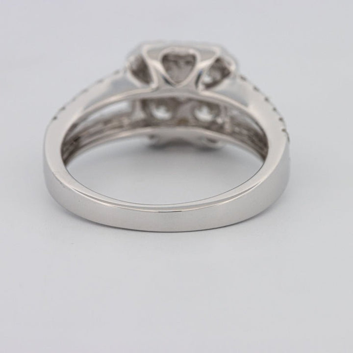 Invisible Square Halo Diamond Ring - ZIZOV DIAMONDS