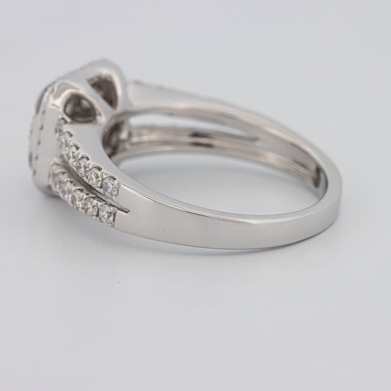 Invisible Square Halo Diamond Ring - ZIZOV DIAMONDS