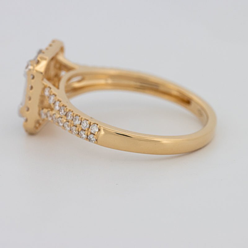 Invisible Square Halo Diamond Ring - ZIZOV DIAMONDS