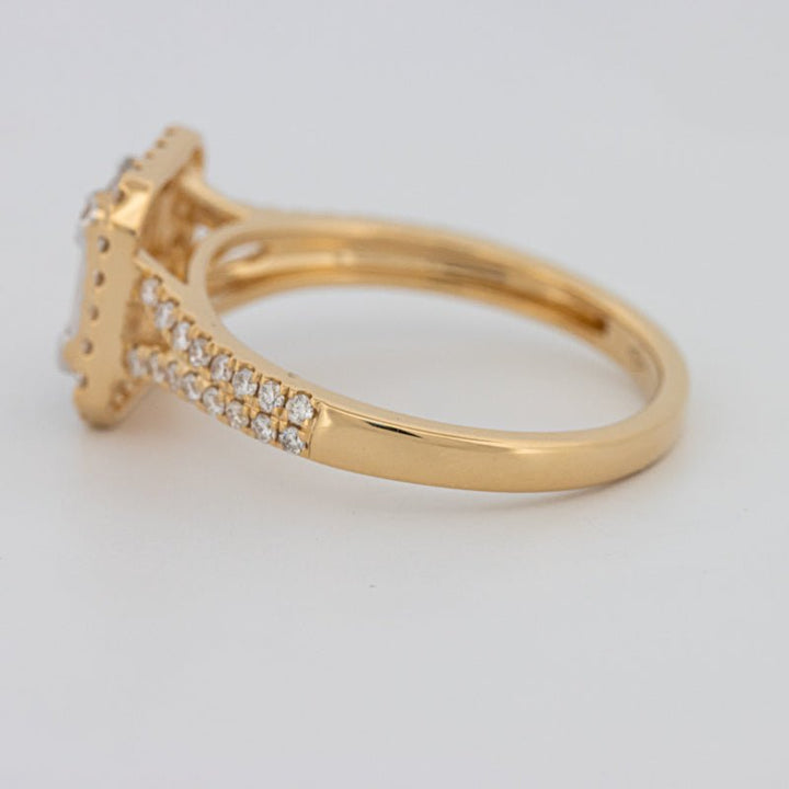 Invisible Square Halo Diamond Ring - ZIZOV DIAMONDS