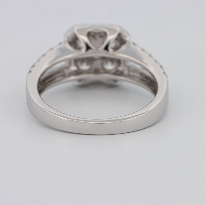 Invisible Square Halo Diamond Ring - ZIZOV DIAMONDS