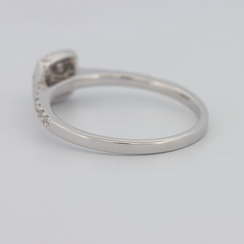 Invisible Square Halo Diamond Ring - ZIZOV DIAMONDS