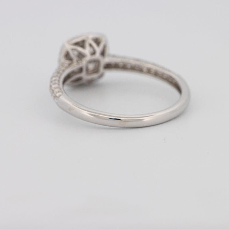 Invisible Square Halo Diamond Ring - ZIZOV DIAMONDS