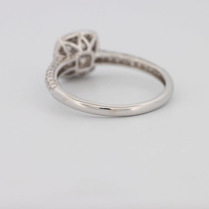 Invisible Square Halo Diamond Ring - ZIZOV DIAMONDS