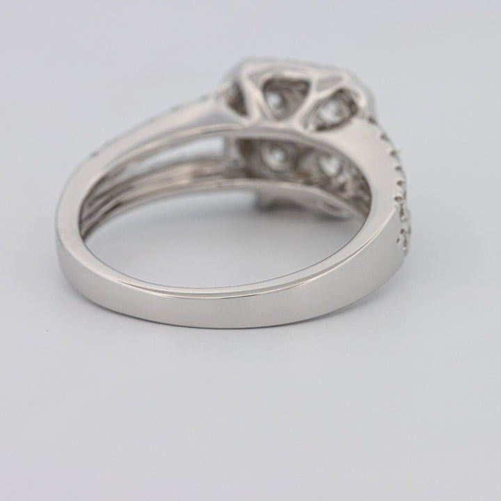 Invisible Square Halo Diamond Ring - ZIZOV DIAMONDS