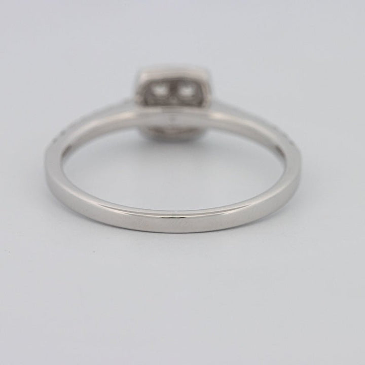 Invisible Square Halo Diamond Ring - ZIZOV DIAMONDS