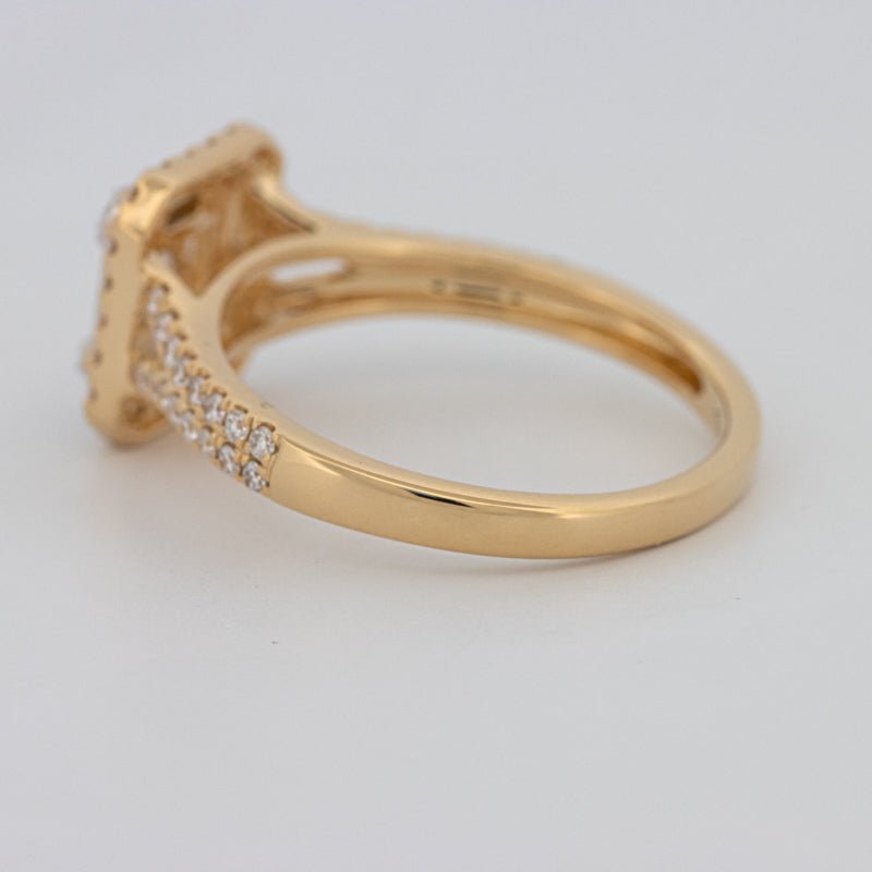 Invisible Square Halo Diamond Ring - ZIZOV DIAMONDS