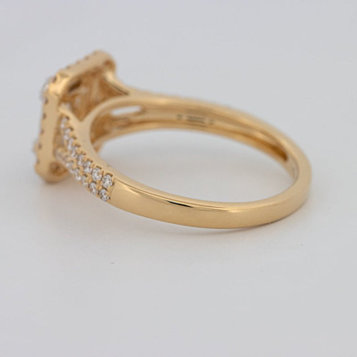 Invisible Square Halo Diamond Ring - ZIZOV DIAMONDS