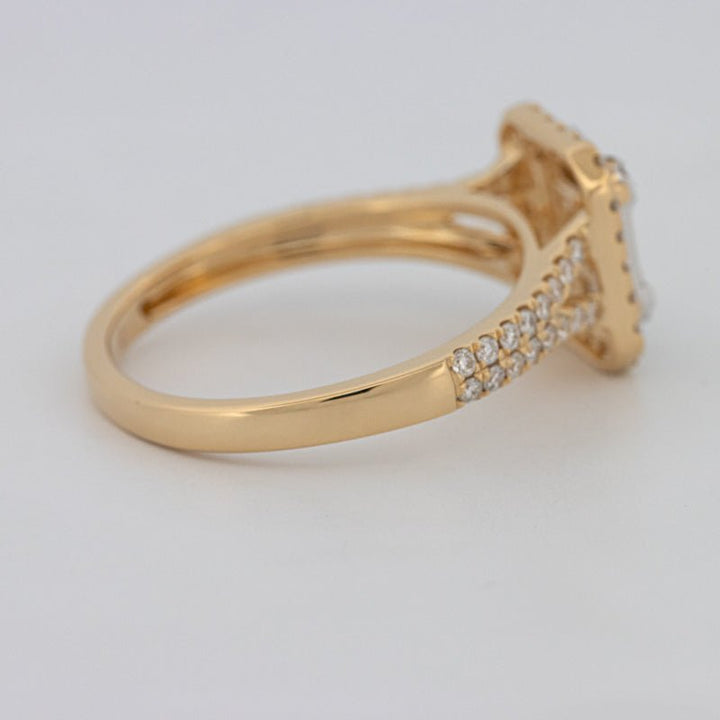 Invisible Square Halo Diamond Ring - ZIZOV DIAMONDS