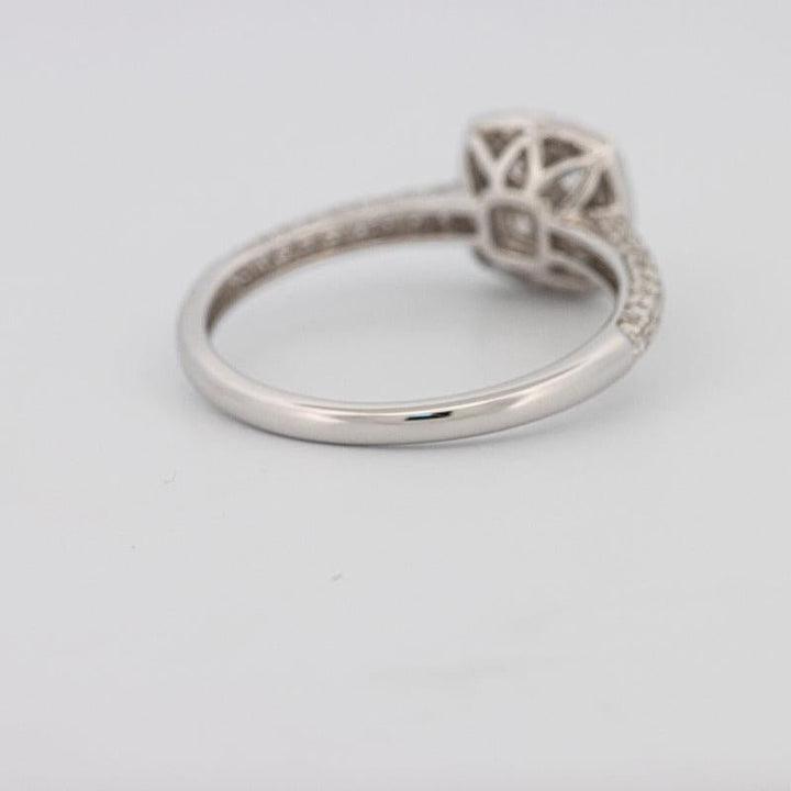 Invisible Square Halo Diamond Ring - ZIZOV DIAMONDS