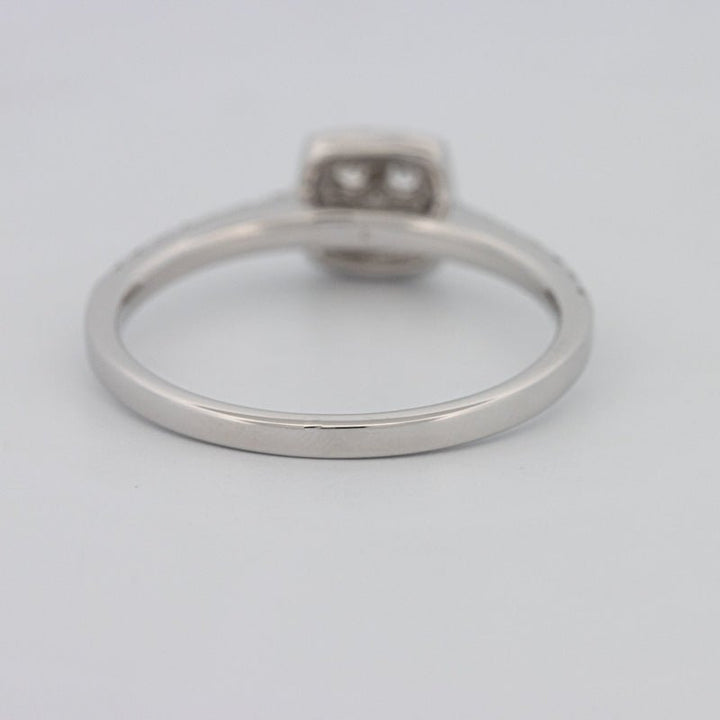 Invisible Square Halo Diamond Ring - ZIZOV DIAMONDS