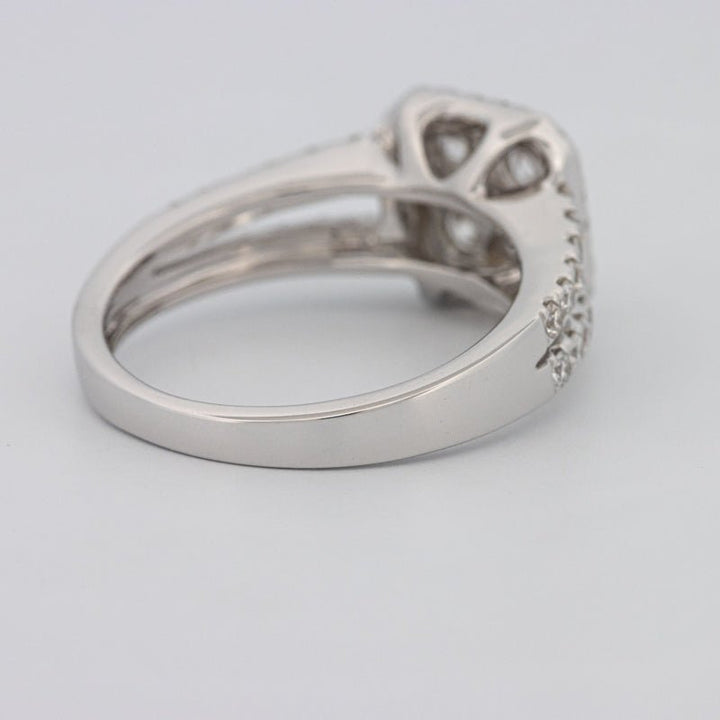 Invisible Square Halo Diamond Ring - ZIZOV DIAMONDS