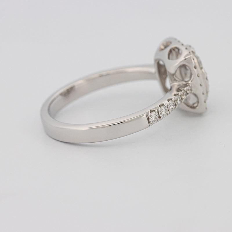 Invisible Square Halo Diamond Ring - ZIZOV DIAMONDS
