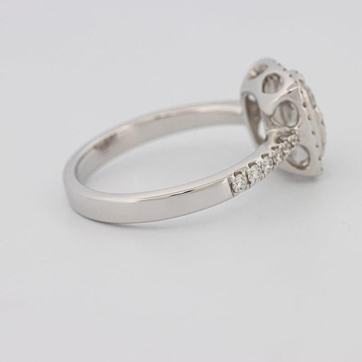 Invisible Square Halo Diamond Ring - ZIZOV DIAMONDS