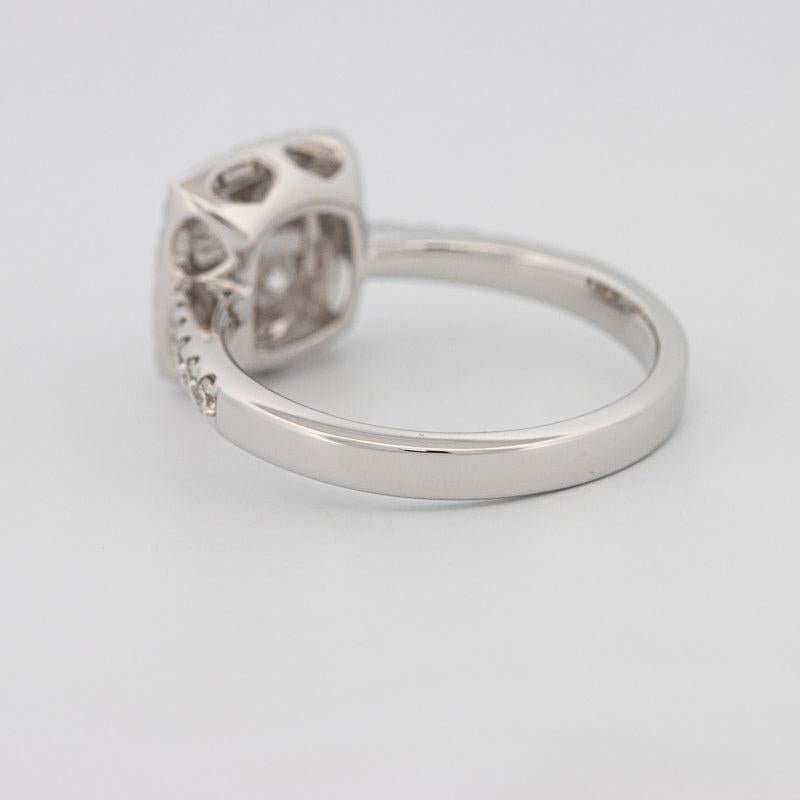 Invisible Square Halo Diamond Ring - ZIZOV DIAMONDS