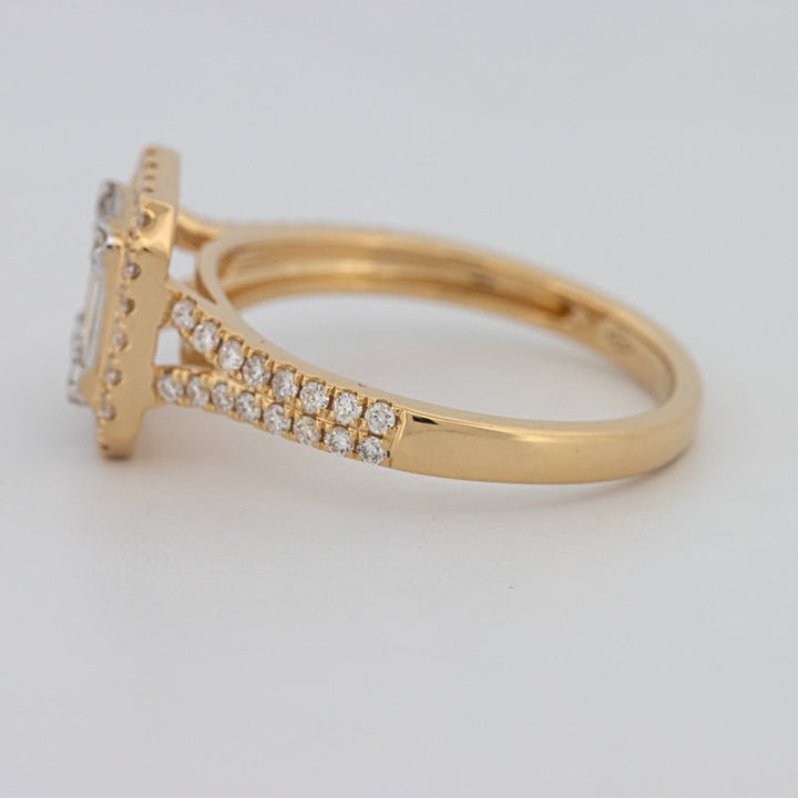 Invisible Square Halo Diamond Ring - ZIZOV DIAMONDS