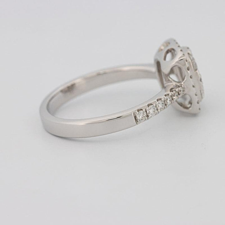 Invisible Square Halo Diamond Ring - ZIZOV DIAMONDS