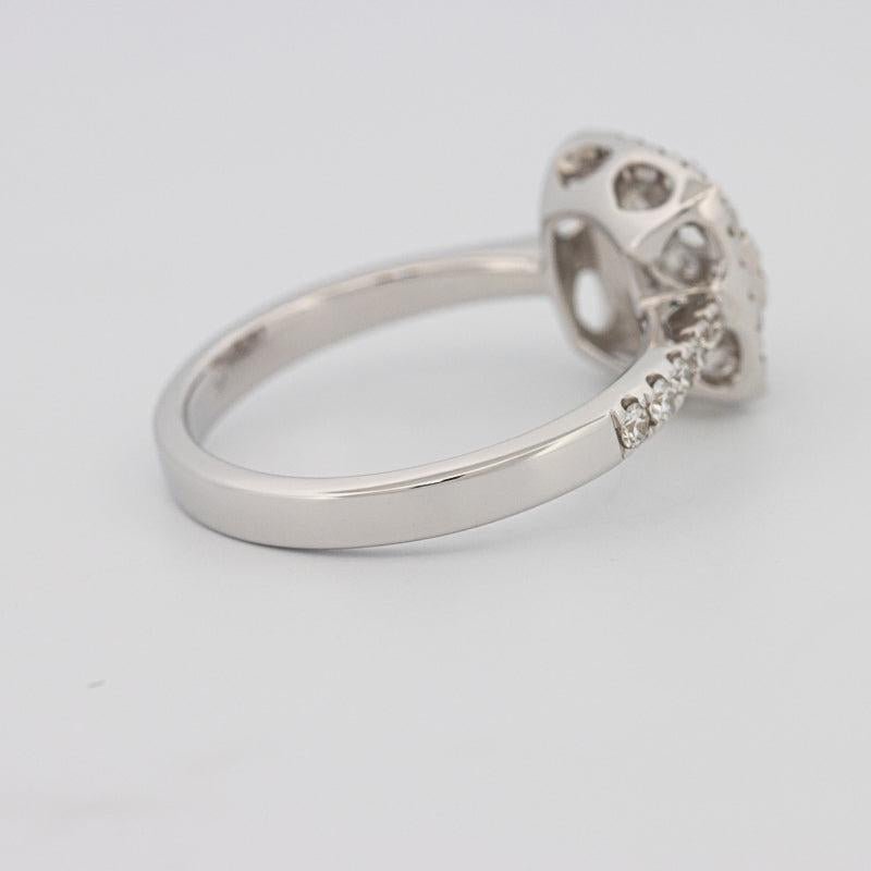 Invisible Square Halo Diamond Ring - ZIZOV DIAMONDS