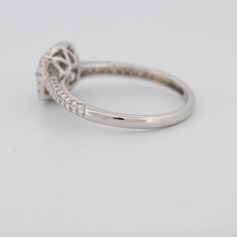 Invisible Square Halo Diamond Ring - ZIZOV DIAMONDS