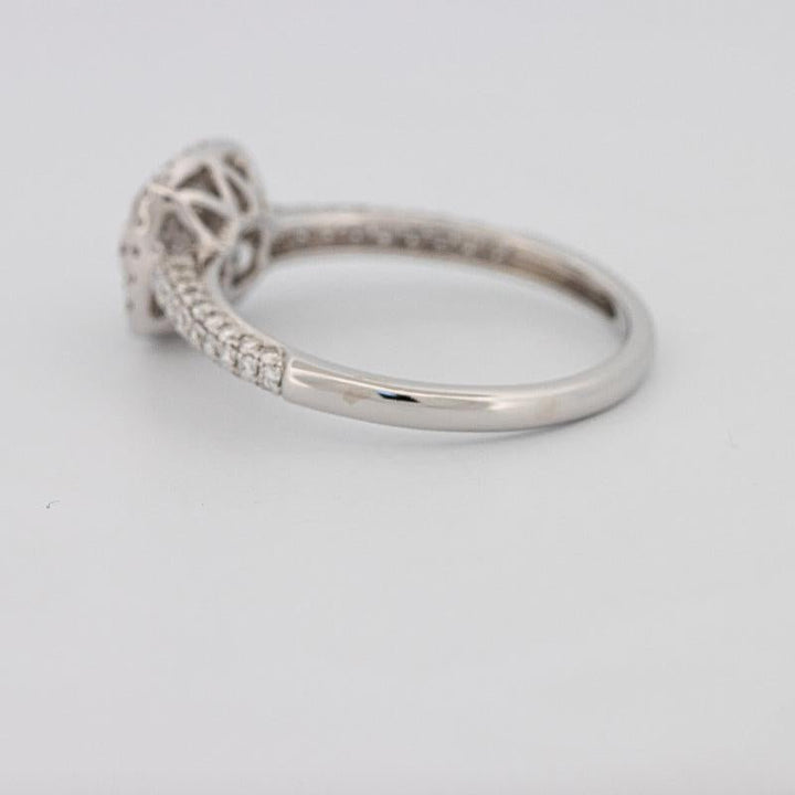 Invisible Square Halo Diamond Ring - ZIZOV DIAMONDS