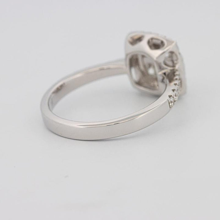 Invisible Square Halo Diamond Ring - ZIZOV DIAMONDS