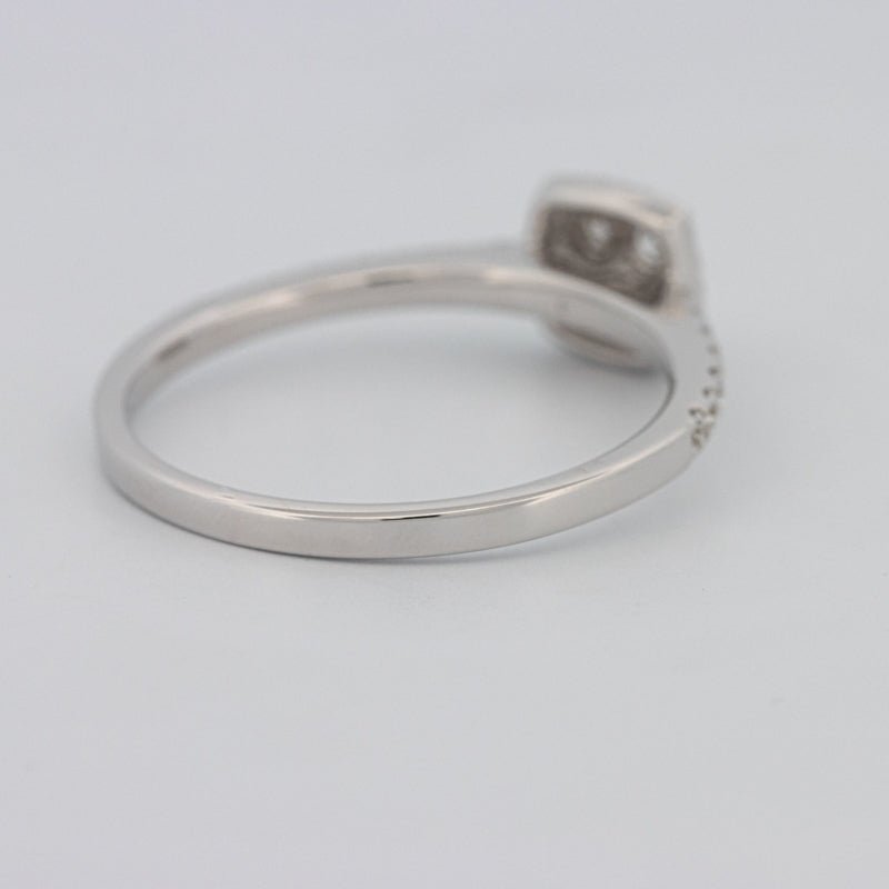 Invisible Square Halo Diamond Ring - ZIZOV DIAMONDS