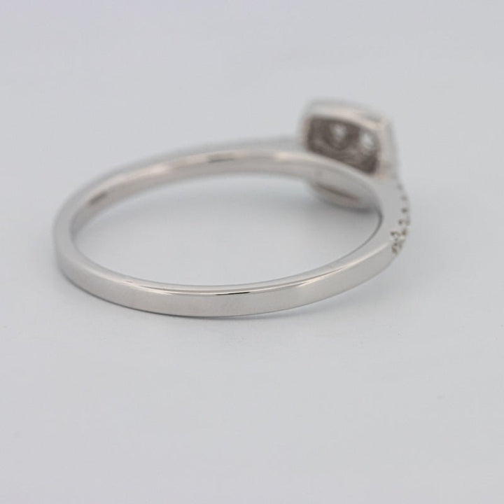 Invisible Square Halo Diamond Ring - ZIZOV DIAMONDS